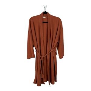 Madewell Women's Rust Kimono Robe sz XL